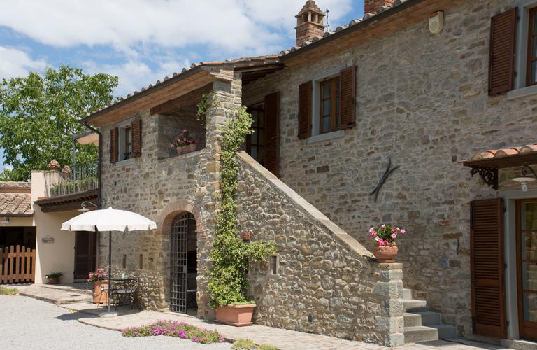 Appartamento in agriturismo a Cortona | La Loggia, La Renaia