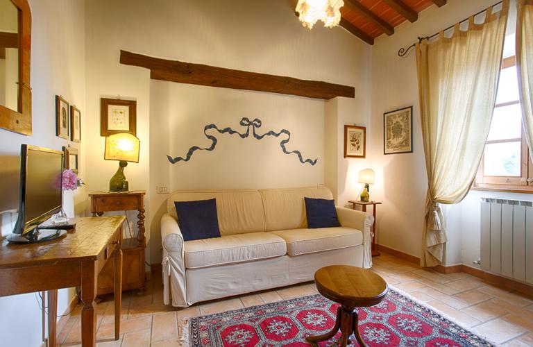 Apartment in agriturismo in Cortona | Feritoie, La Renaia